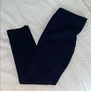 Next tailored navy pants long leg NWOT